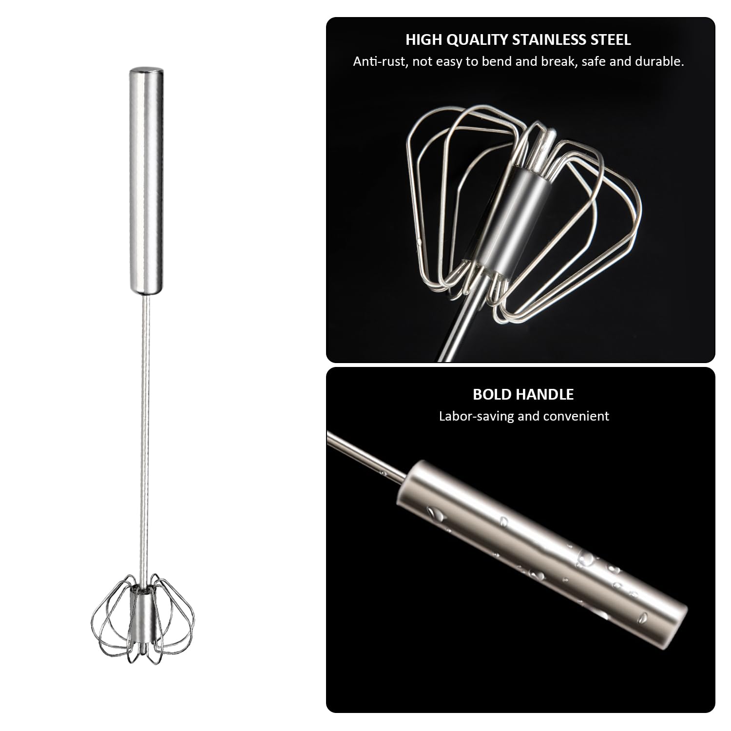 Fruste Semiautomatiche Da Cucina - 2 Pezzi In Acciaio Inox - Foto 5