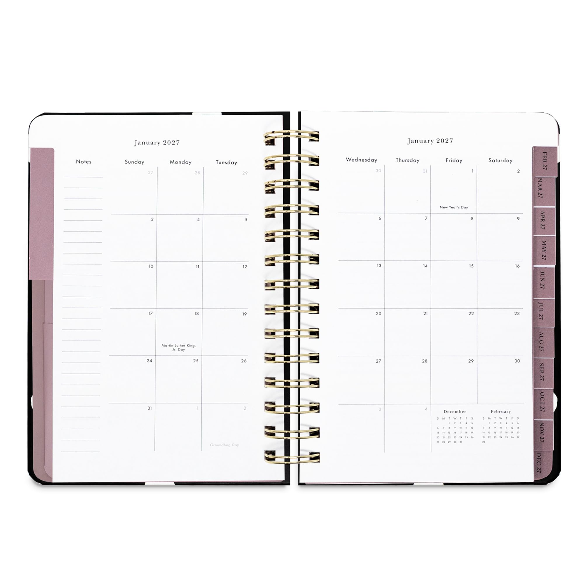 kate spade new york Agenda 2027 moyen 12 mois, point enchanté