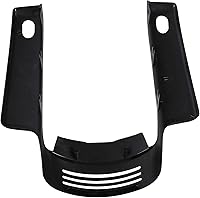 Vista 4 de Panel de relleno de guardabarros trasero de mezclilla negro para Harley Touring Electra Street Road Glide 2014-2023
