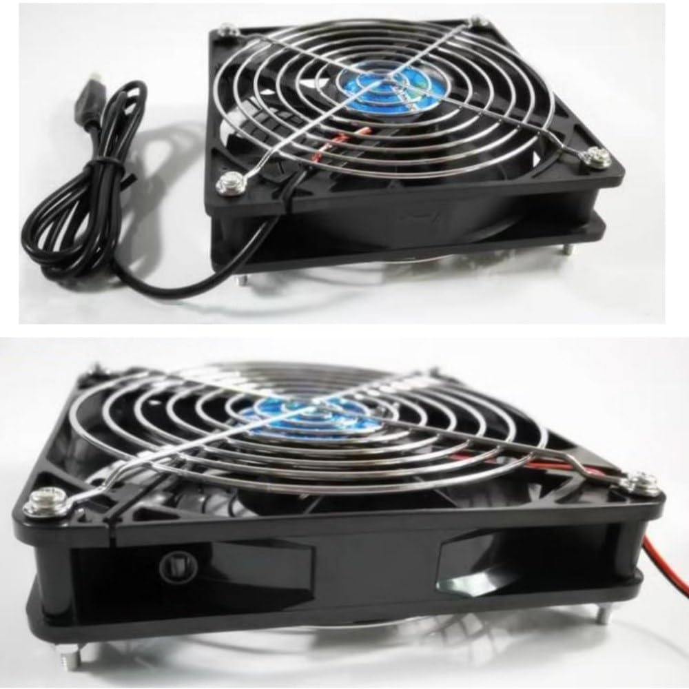 4-Pack Griglie di raffreddamento delle ventole, fatte di Acciaio inossidabile 304, griglie protettive per le ventole del caso ventole della CPU convertitore di frequenza inverter (80mm)