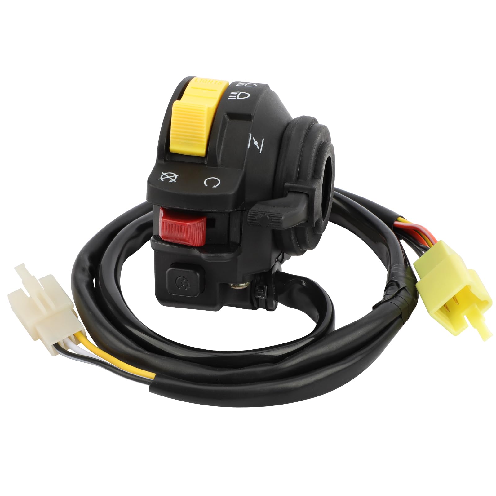Amazon.com: M MATI Left Handlebar Switch Start Stop Kill Headlight