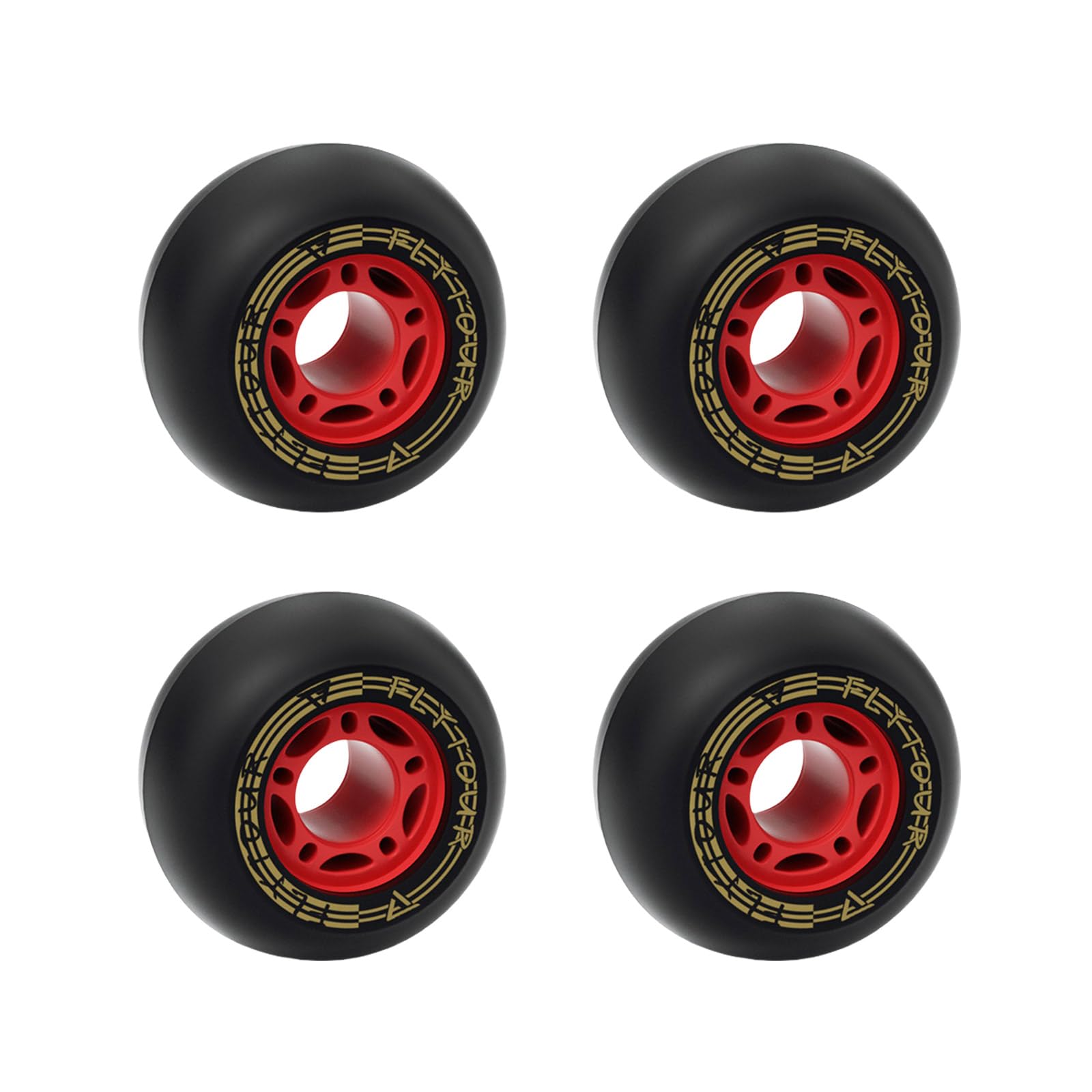 Lot de 4 roues de skateboard portables 82A PU Drift Board pour Drift Skate Enduring Sports Skate Accessoires
