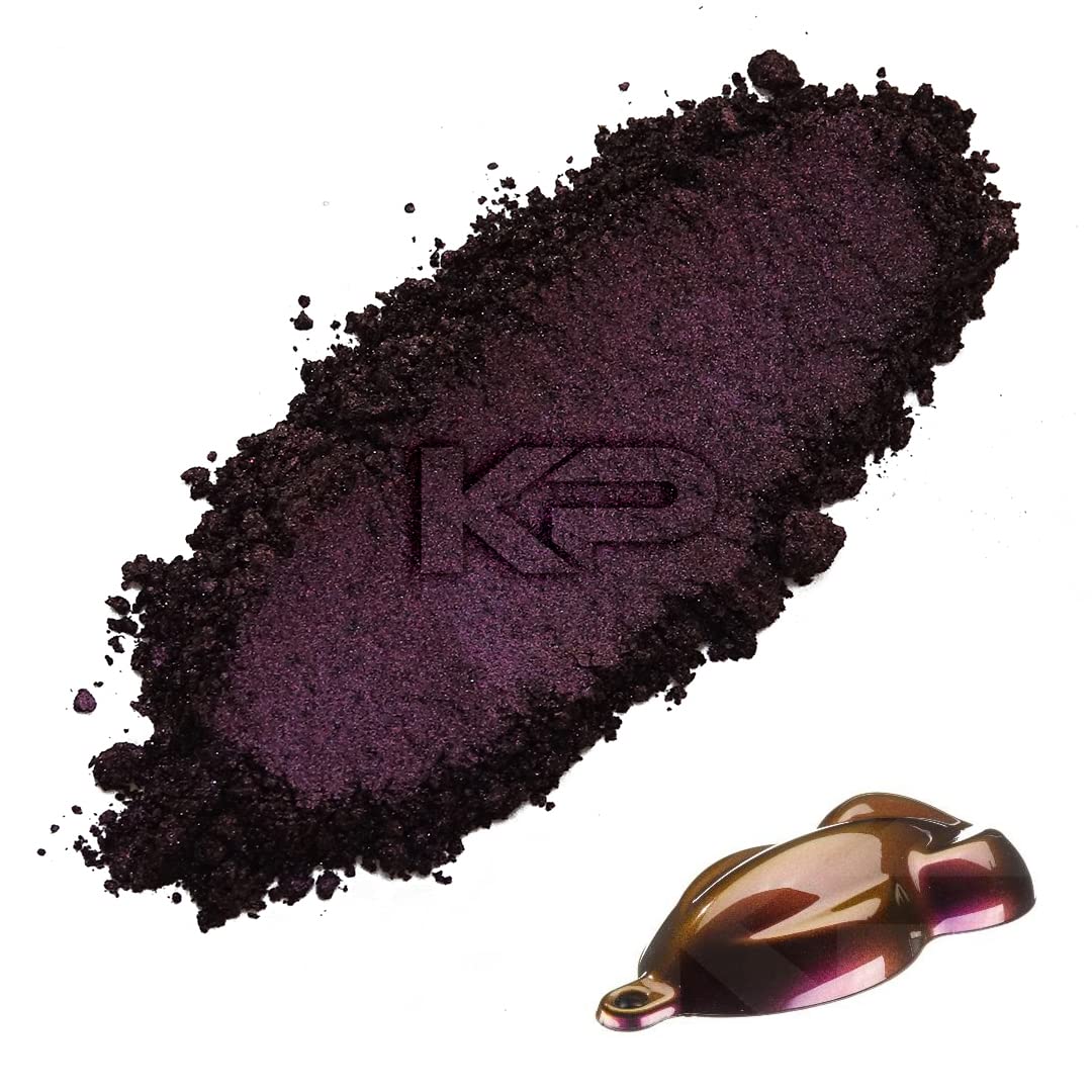 KP Pigments Andromeda ColorShift Pearlescent 100% Pure Fine Mica Powder - Naturally Pigmented Multipurpose DIY Arts and Crafts, Dye, Soap Making, Cosmetics, Epoxy Resin, Paint, and More! 5 Grams