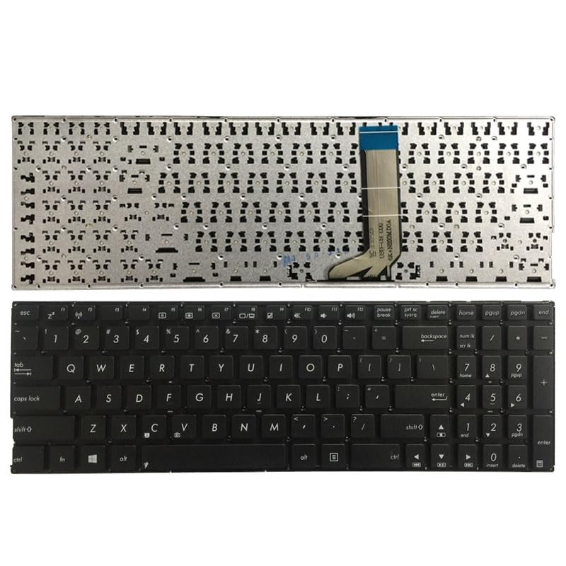 Klawiatura amerykańska dla Asus A556U K556U X556U F556U FL5900UB X756U R558UA R558 angielska klawiatura laptopa