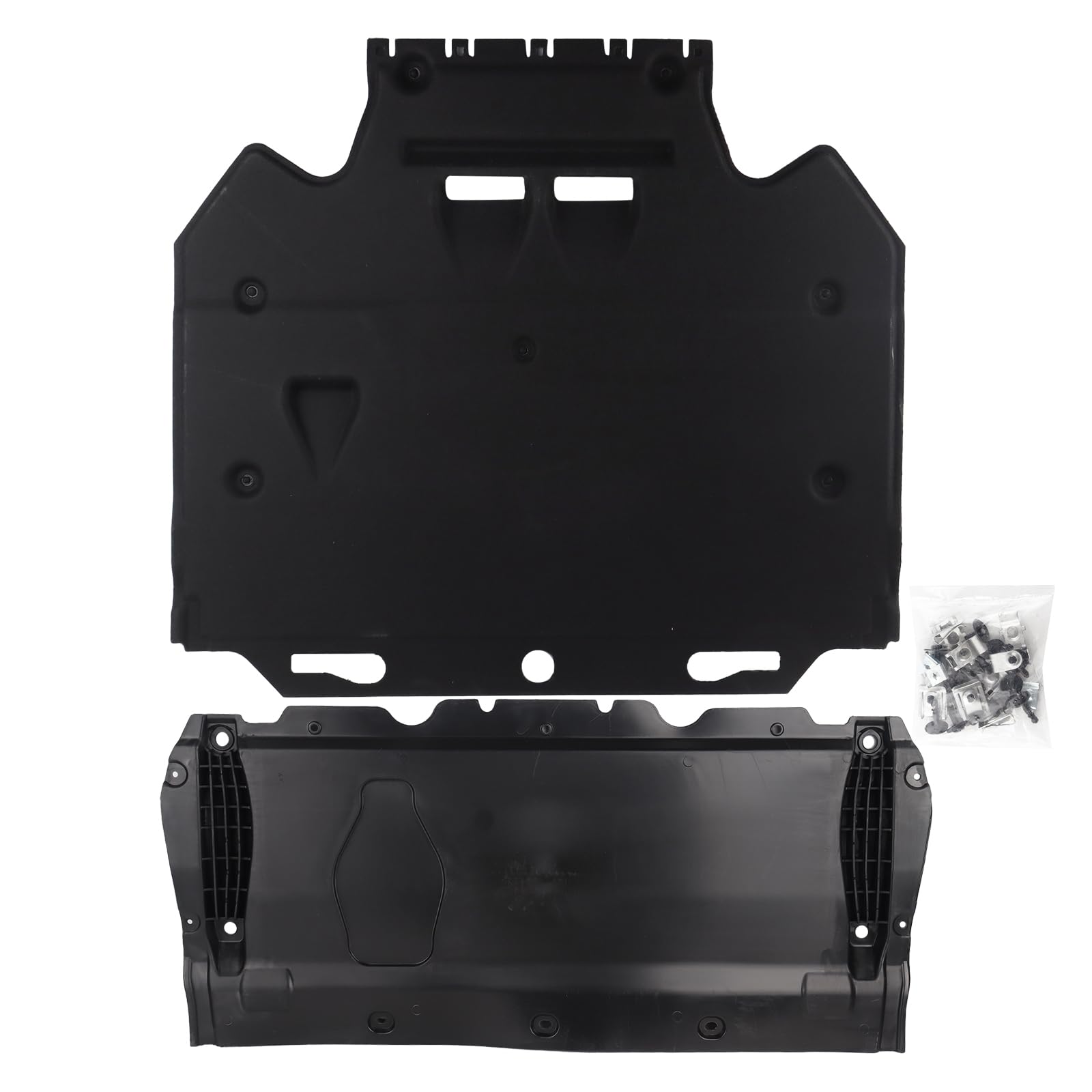 Amazon.com: MISIOEK Radiator Support Cover Splash Guards w/Clips