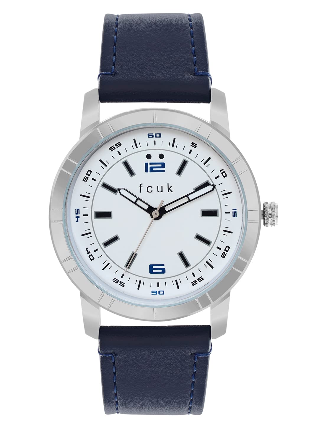 FCUK Analog White Dial Mens Watch-FK00012E (B0B6C5FKWC) Amazon Price History, Amazon Price Tracker