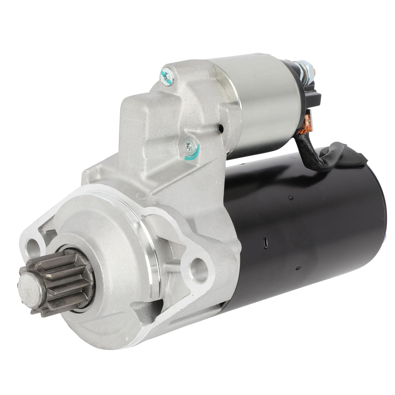 SCITOO Starter Motor fit for Audi for A3 Quattro 3.2L 2006-2009,for Audi for TT Quattro 3.2L 2004-2009,for Volkswagen for Beetle 1.9L 2004 Replacement Starter 17971