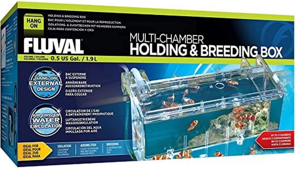 Fluval Multi-Chamber Holding and Breeding Box, Large (Pack of 6)