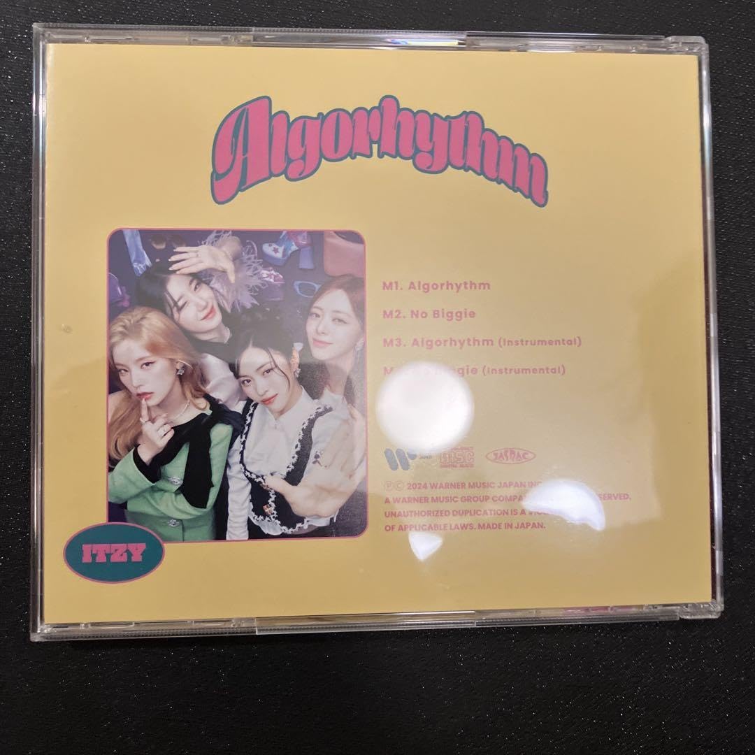 Amazon.co.jp: ITZY アルゴリズム通常盤CD リュジン 特典しおり、通常 