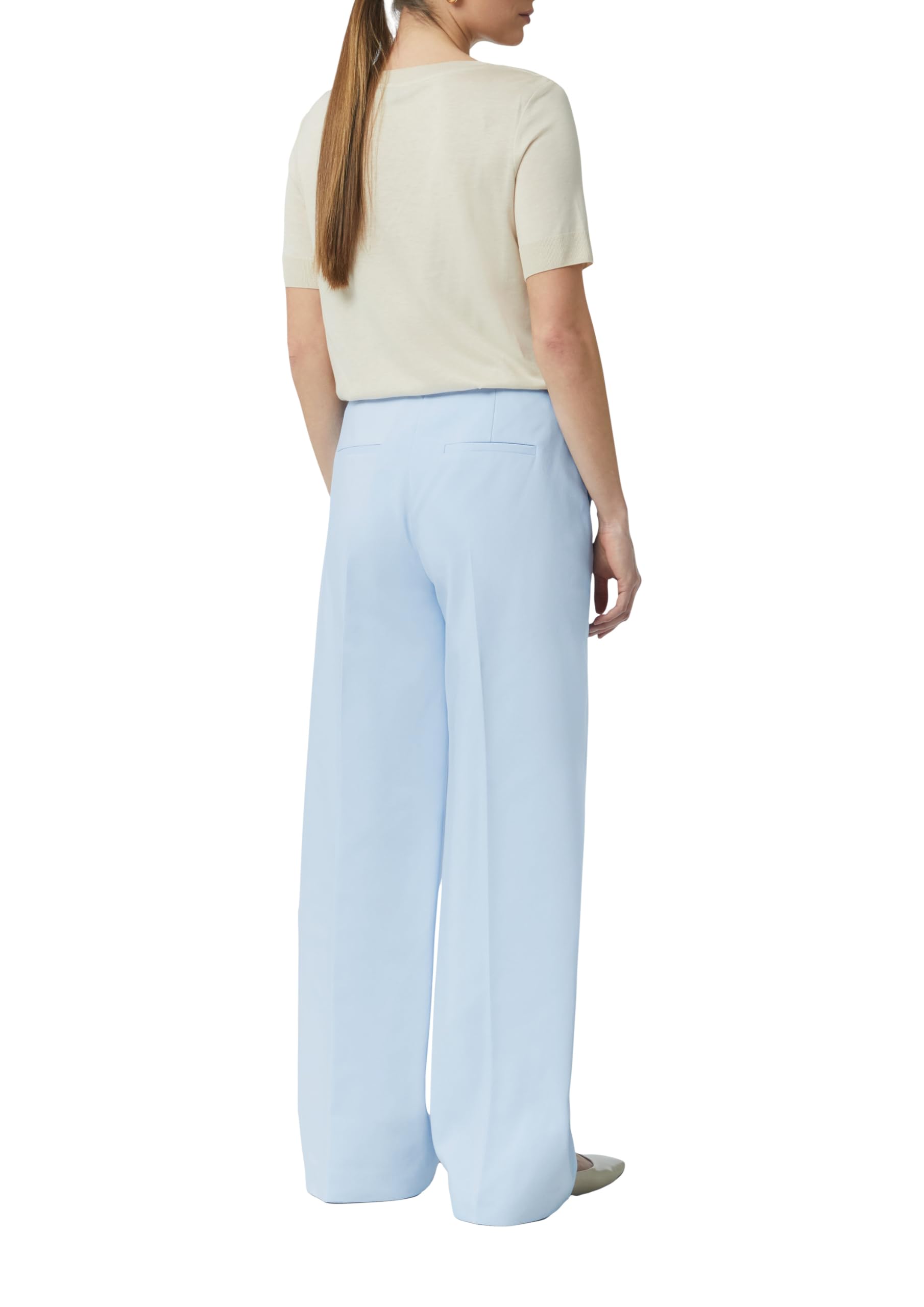 COMMA Elegante Hose im Loose Fit mit Wide Leg