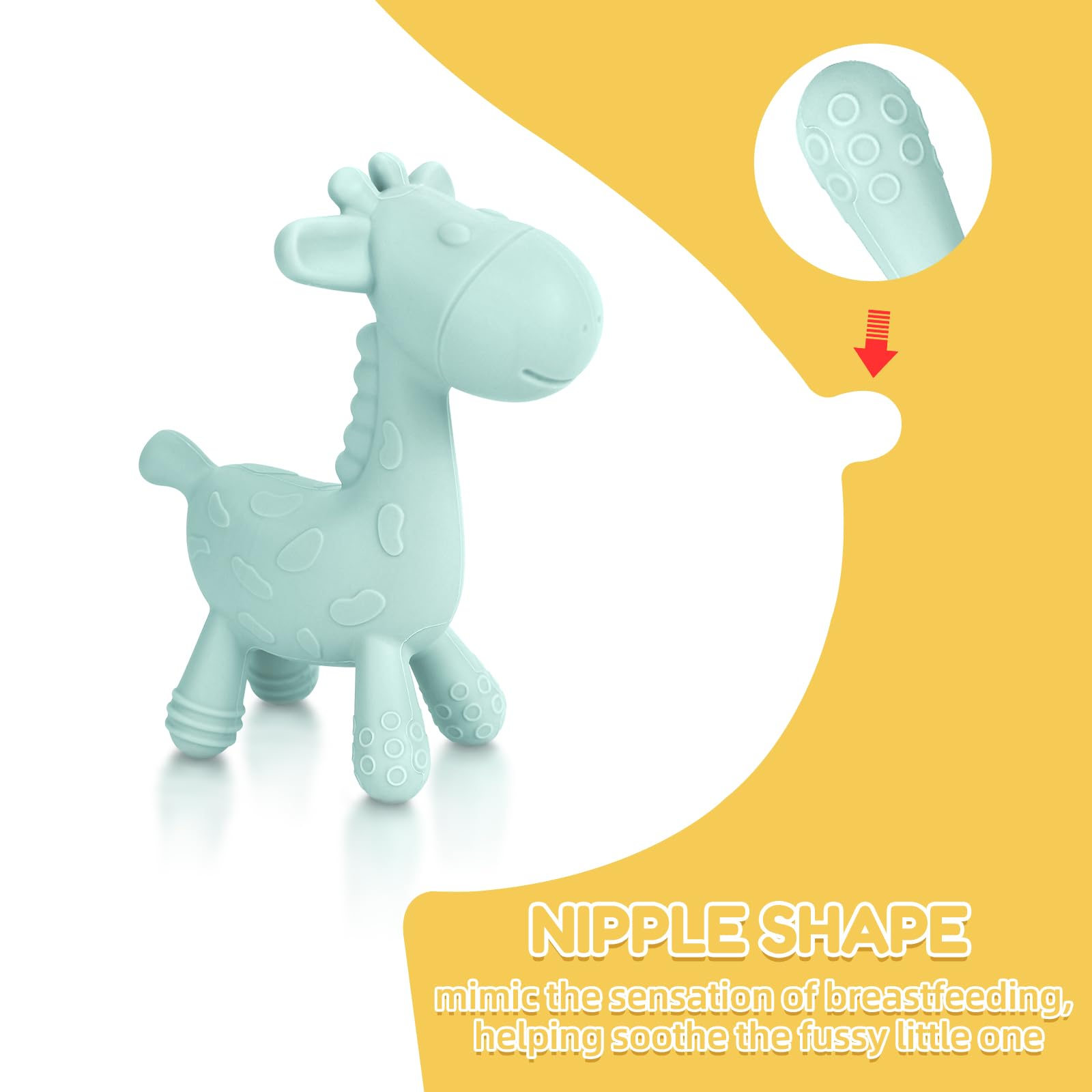 TYRY.HU Silicone Teething Toys for Baby - Image 4