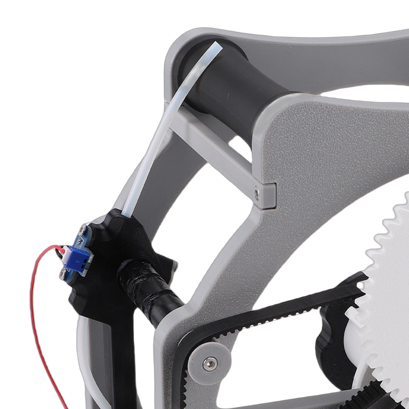 Aramox Bobinadora de Filamentos de Impresión 3D Rebobinadora Automática Sensor de Filamentos Bobinadora de Eléctricos con Adaptador de Suministro para PLA PETG ABS TPU (Enchufe de la UE)