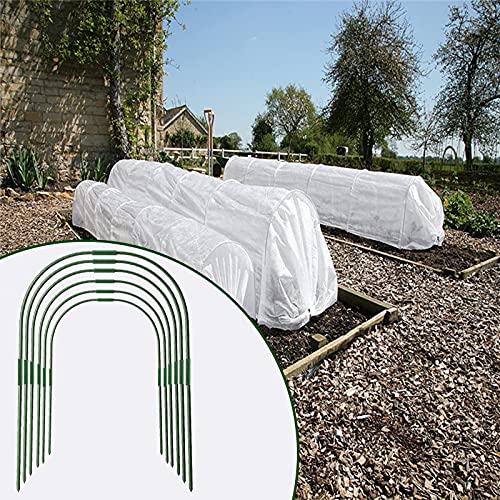 Mokyler 6 Stück Gewächshaus-Ringe, Gartentunnel-Pflanzenstützen,...