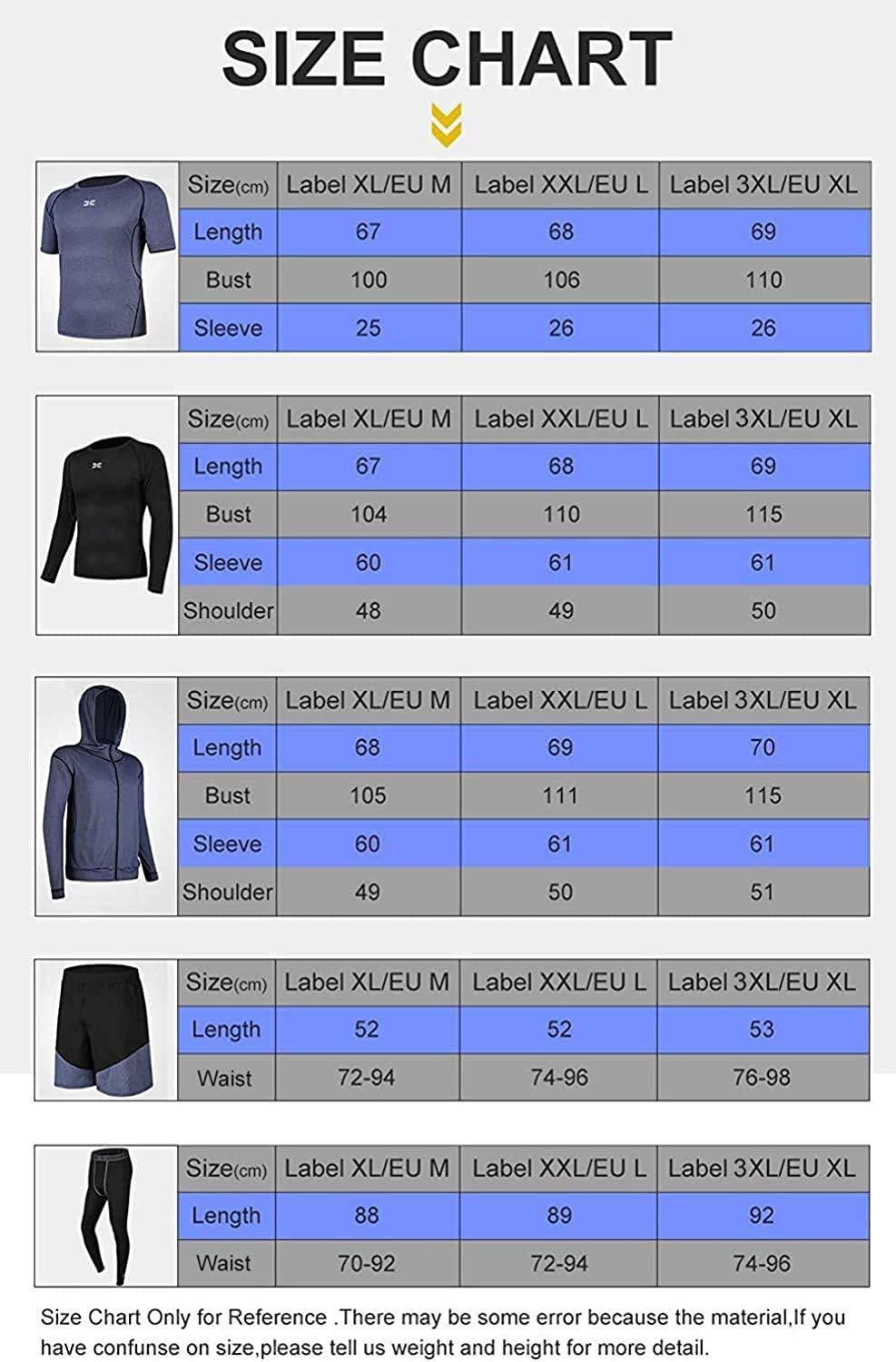 Abbigliamento da palestra da uomo Sport Running Set Fitness Allenamento Tute