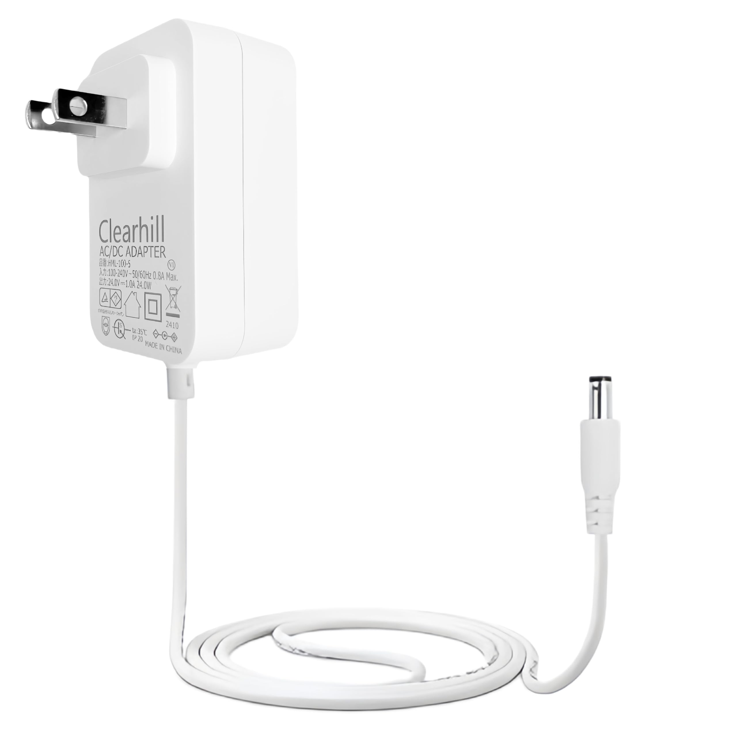 Amazon | クリアヒル（Clearhill）24V 1A ACアダプター 1A 電源ac