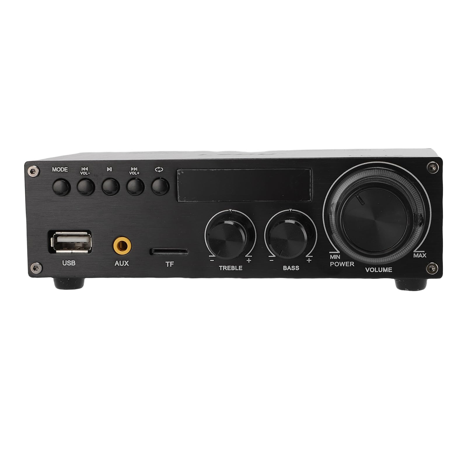 Luocute 5.1 Wzmacniacz Cyfrowy HiFi Stereo, 2.1 Kanałowy Współosiowy USB Beztroski Odtwarzanie USB Aux, 6wx2rms Kanałów Wyjściowych Karaoke, Teatry Domowe z Pilotem (wtyczka UE)