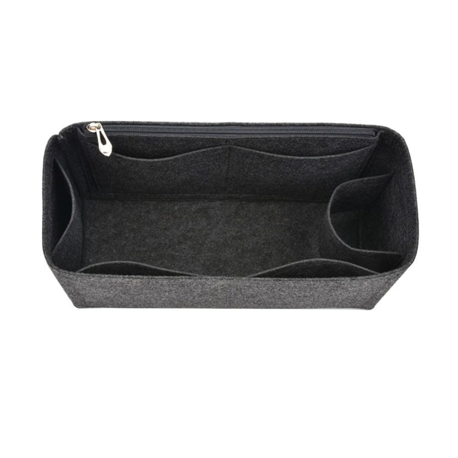 NJIEzhao Felt Handbag Insert Felt Insert Liner Purse Organiser Pouch Handbag Tote Bag Internal(Gray-Style-1)