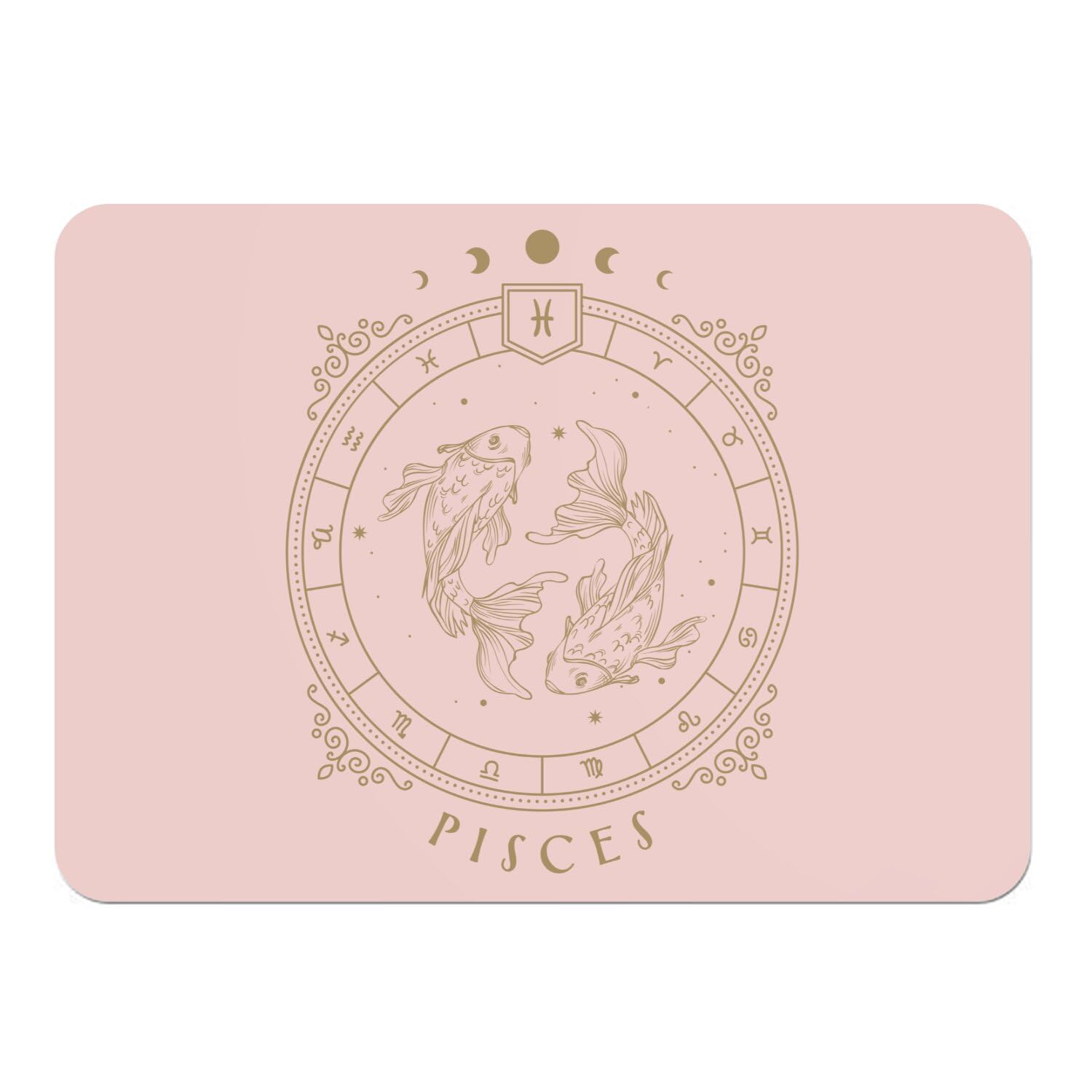Sets de table en liège rose Poissons 4 pièces grand format pour protéger et sublimer votre table