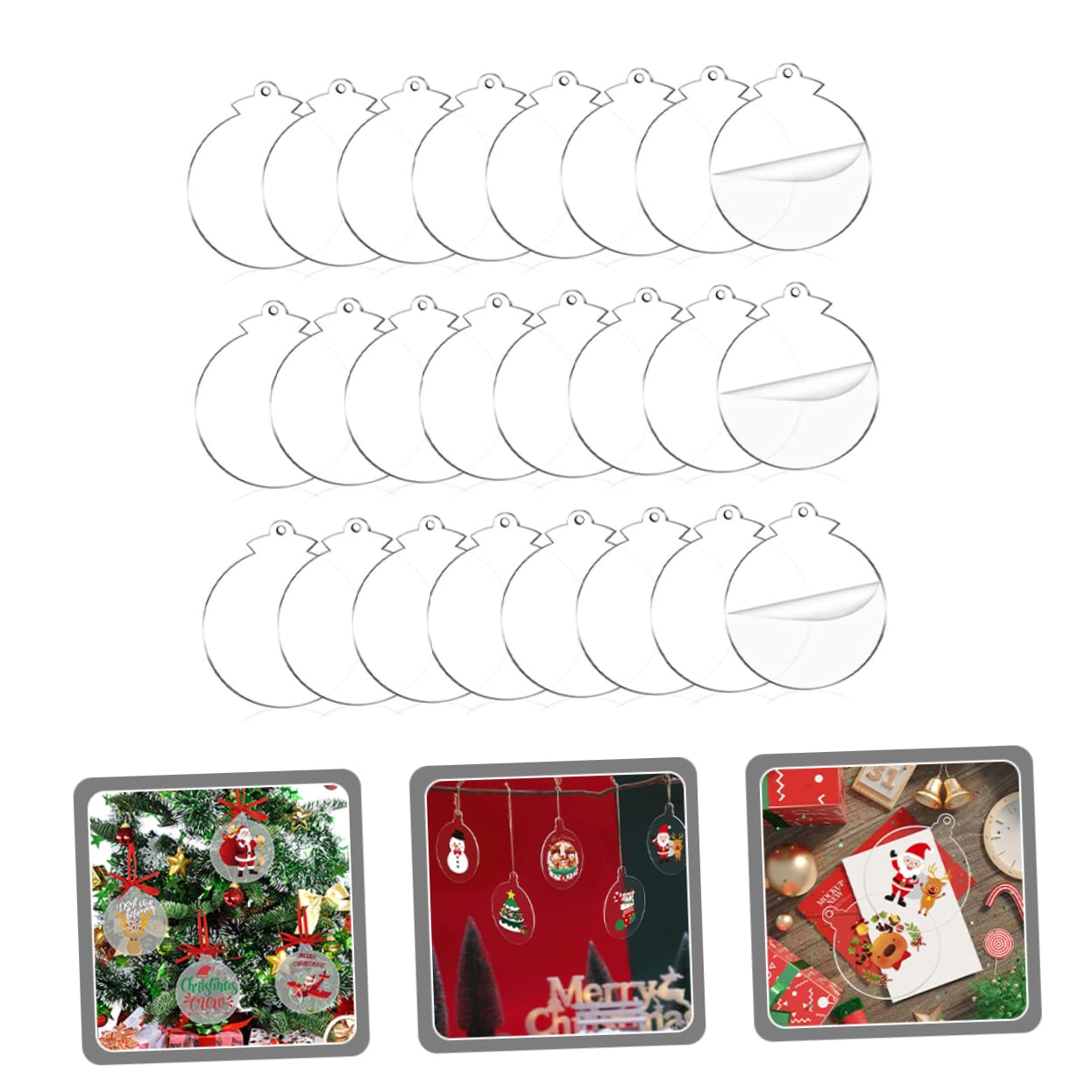 PRETYZOOM 216 STK Weihnachtskugel Dekoration personalisierte weihnachtskugeln personalisierte+weihnachtskugeln Weihnachtskugelverzierungen Leere Kugelweihnachtsverzierungen Christbaumschmuck