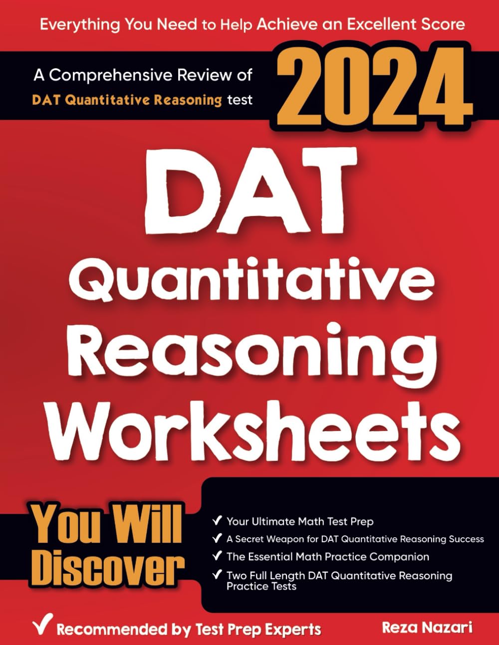 DAT Quantitative Reasoning Worksheets: A Comprehensive Review of DAT Quantitative Reasoning Test