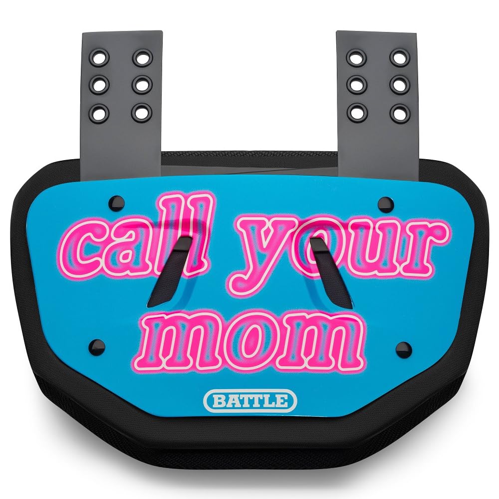 Battle Youth Chrome Football Back Bone Back Plate