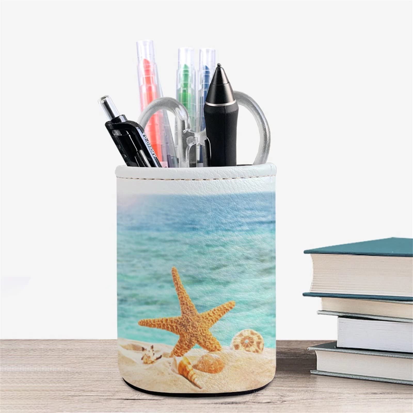 Portamatite portapenne, supporto per accessori da scrivania, organizer per pennelli da trucco, organizer per cancelleria da scrivania per spazio di lavoro, forniture per ufficio e casa