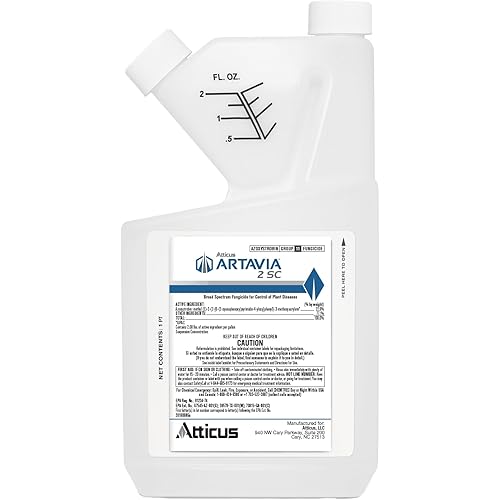 Atticus Artavia 2 SC Azoxystrobin Fungicide (16 OZ) - Fungus Control for Lawns and Landscapes - Anthracnose, Brown Patch, Leaf Spot, Rhizoctonia