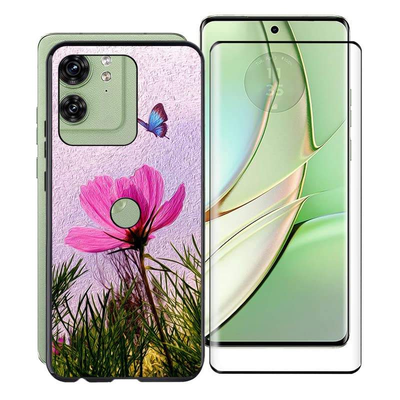Custodia per Motorola Edge 40 - Design elegante e alla moda + Foil