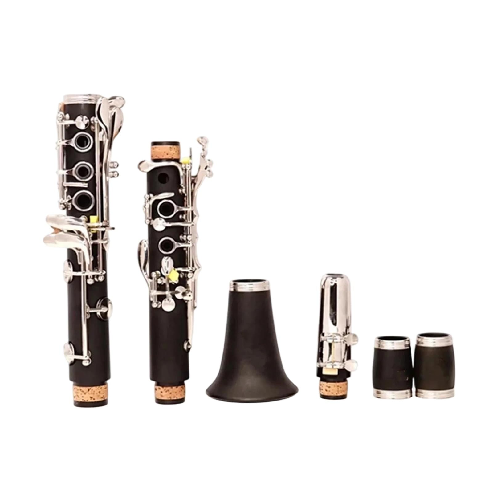 Clarinetto Chiave C Clarinetto acuto Bachelite Strumento a fiato Tono ricco per musicisti professionisti e dilettanti