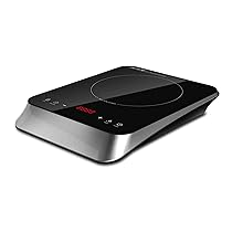 ARDES – Fornello Elettrico 1 Piastra a Induzione Potenza 2000 Watt con Display Touch Screen Digitale Temperatura Fino a 240° Piastra Portatile Modello AR1F601 Kookie One