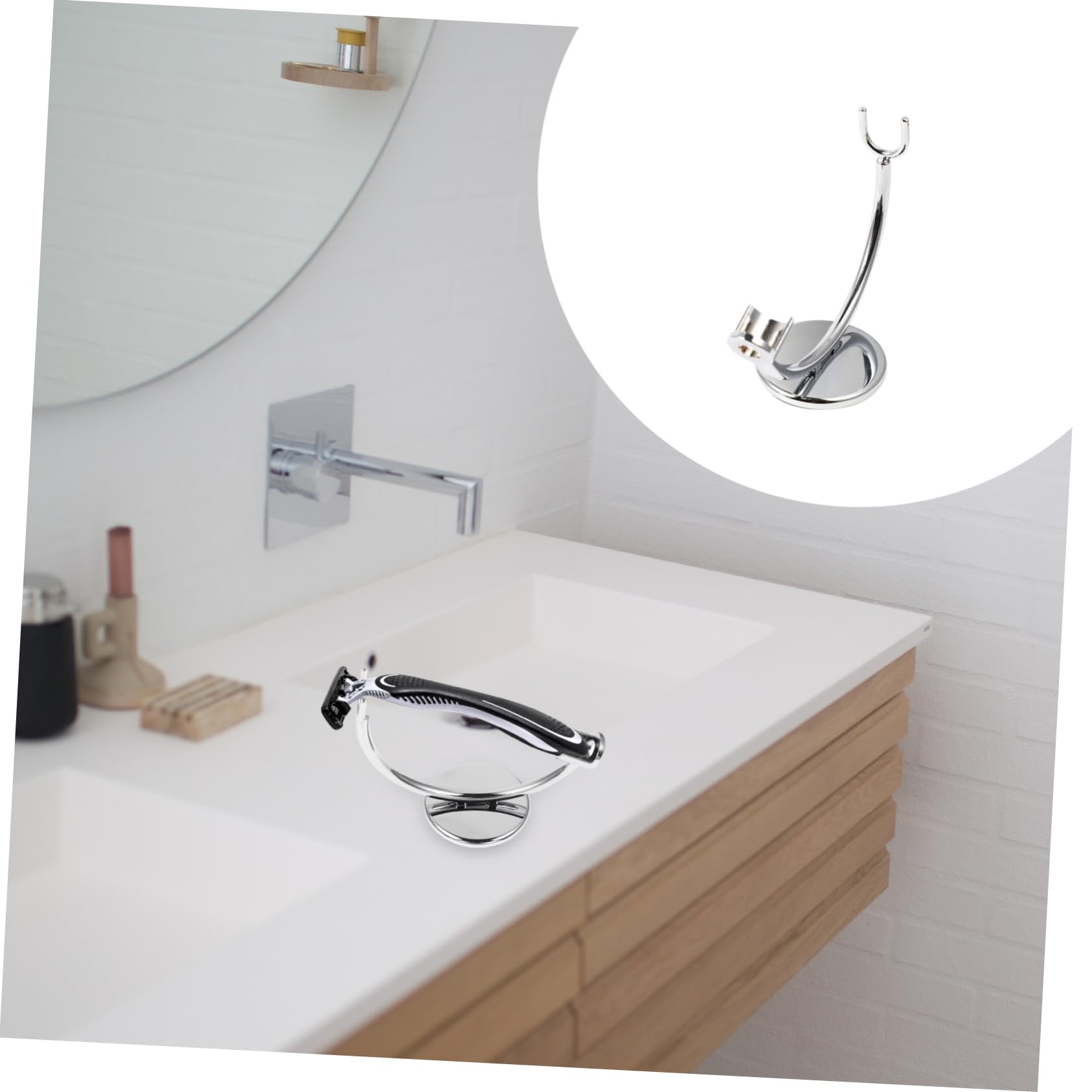 Ipetboom 3pezzi Per Rasoio Organizzatore Antiscivolo Per Strumento Per Design Resistente e Portatile