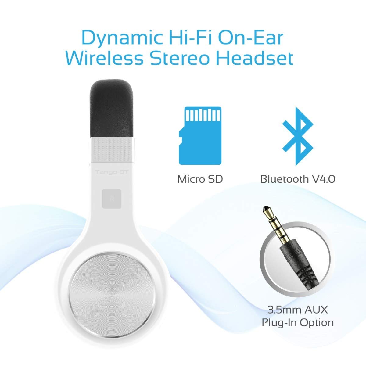 Promate Foldable Bluetooth Headphones 