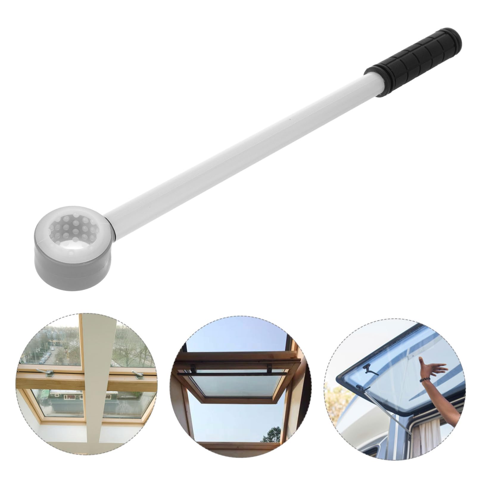 Cabilock Manija De Palanca para Ventana Varilla para Persianas Varilla para Persianas Y Cortinas para Cortinas Herramienta De Extensión para Manija De Ventana para