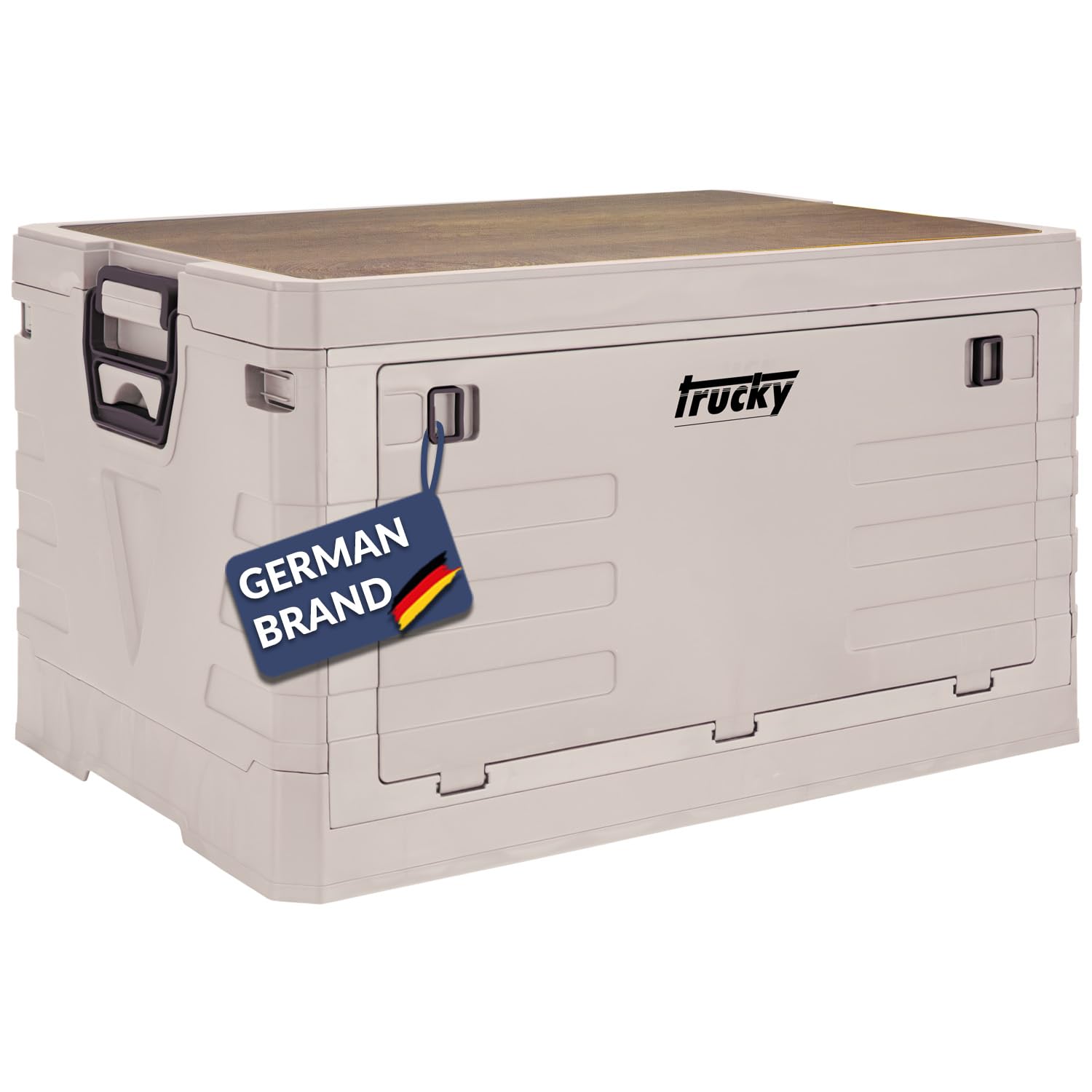 Trucky Storage Box Camping Klappbox Klappkiste Aufbewahrungsbox mit Deckel