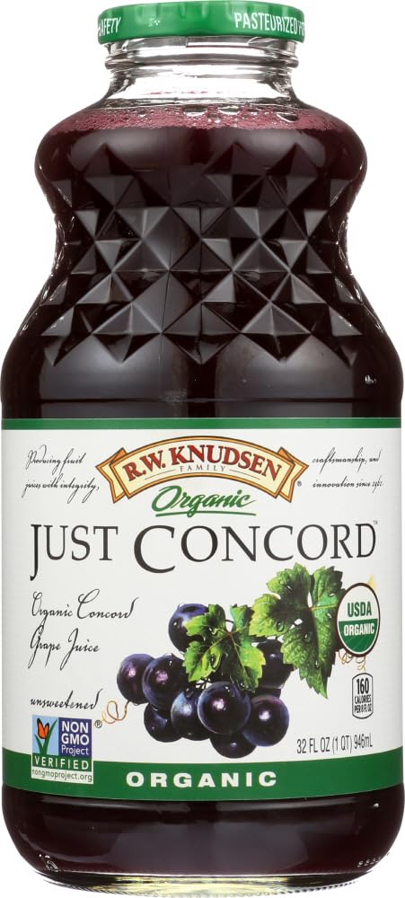 Amazon.com : Knudsen juices-Just Grape Concord(95% Organic), 32