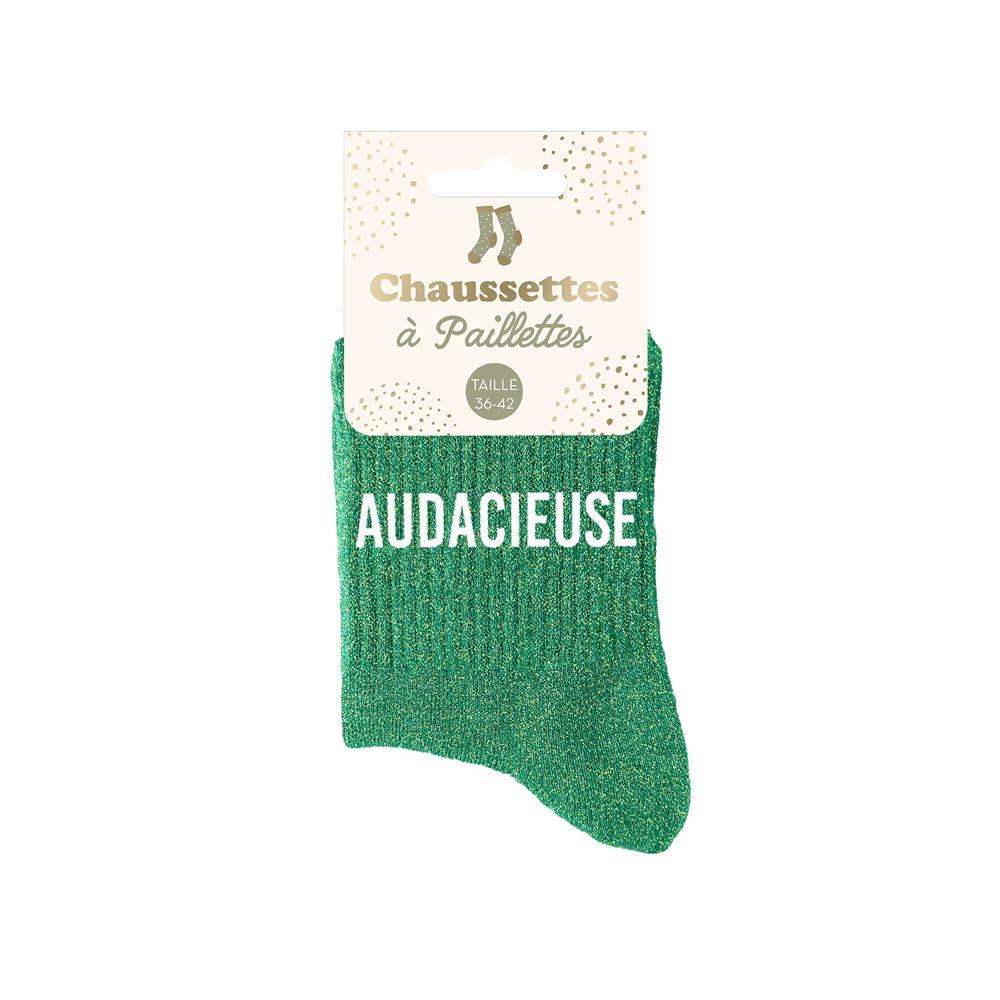 STC Bold Sequin Socks, Multicolored, One Size