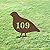 Custom Partridge Sign, Metal Address Plaque, Outdoor House Number Sign, Decorative Hanging Sign for Door/Porch/Patio/Garden/Fence, Funny Welcome Sign, Modern House Numbers, Handmade Gift