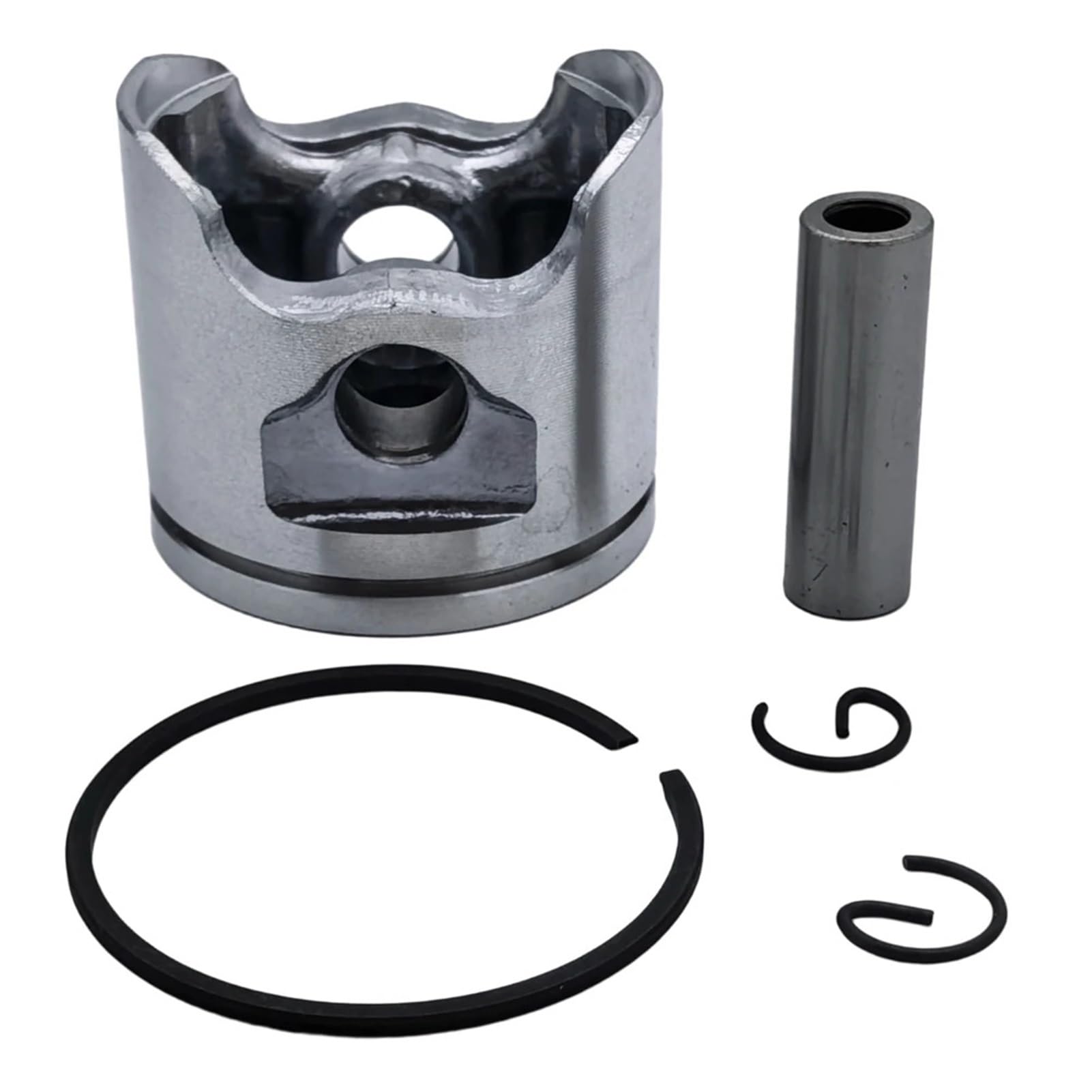 For Husqvarna 340 345 350 motosierra 503870276 537024002w tubo de entrada de sello de aceite resorte amortiguador AV 42mm Kit de filtro de aire de pistón cilíndrico