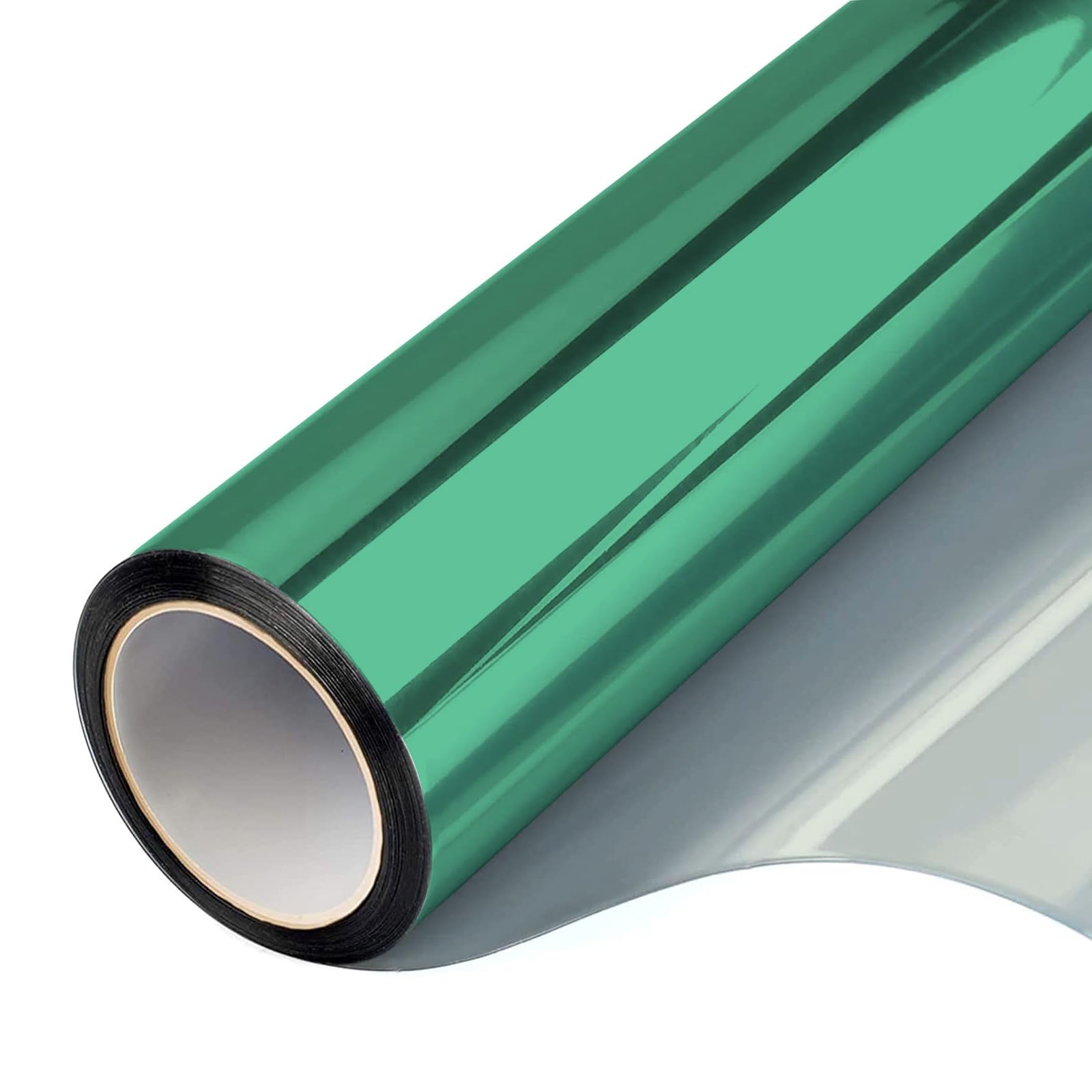 Film de protection solaire vert pour fenêtre de maison et de bureau