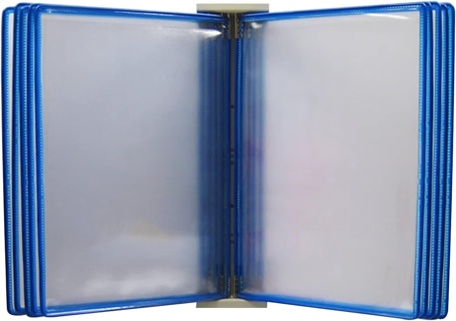 noxozoqm Wall Mounted Reference, 10 Double-Sided Panels, A4 Letter-Size, Assorted Colors(Color:E)