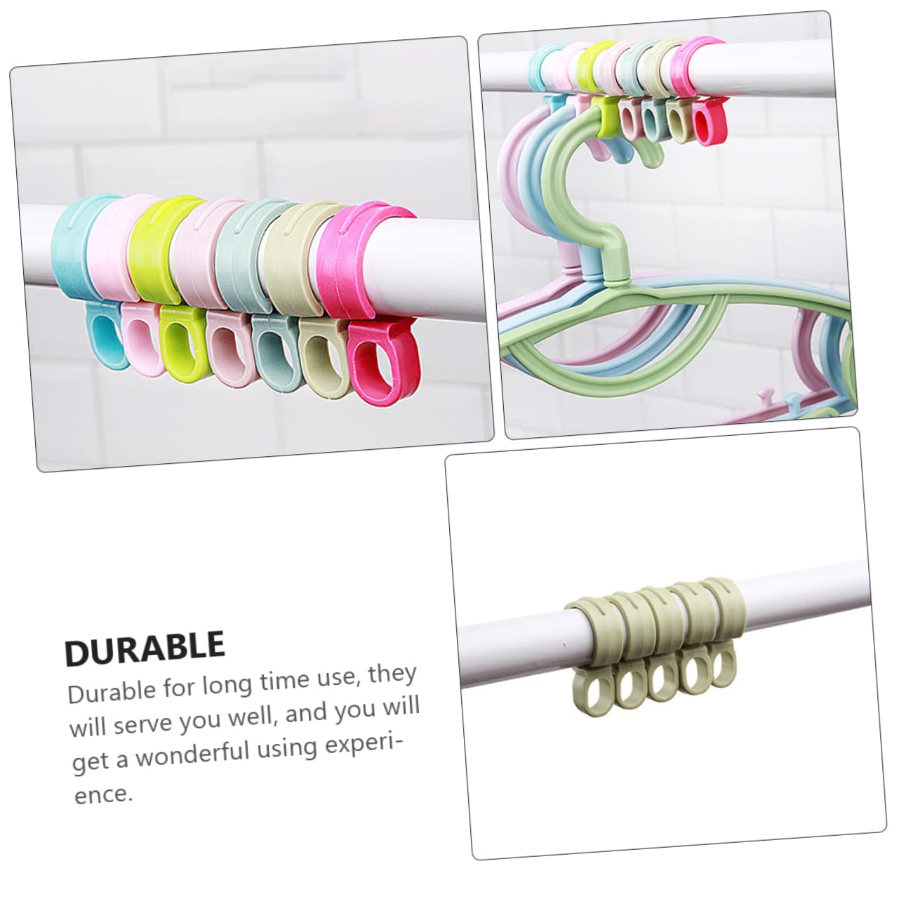 Boucle Coupe-vent De Cintre Fixe Antidérapante – Boucle De Suspension Résistante Au Vent, Fournitures De Linge Robustes Pour Extérieur, Intérieur