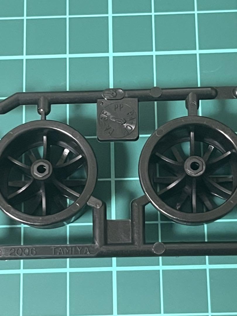 Amazon | ミニ四駆 NO610 黒ローフリ/スーパーハード 中径