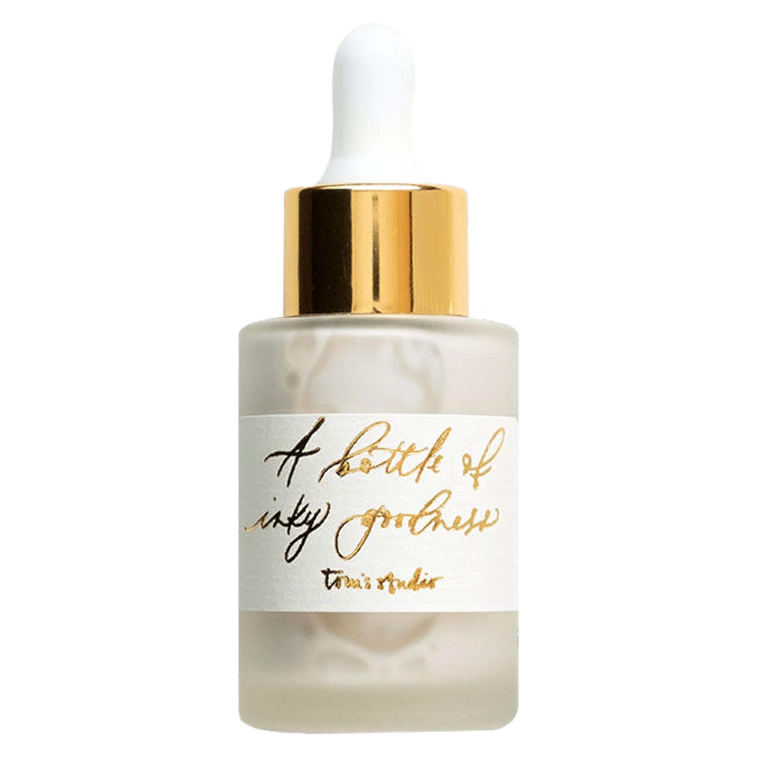 Tom’s Studio Premium Calligraphy Ink | (30ml, Silver) | Water Resistant Ink for Dip Pens & Brushes, with Pipette | Best for Flourishes, Artwork and Illustrations | Acid Free, Non Toxic & Vegan |