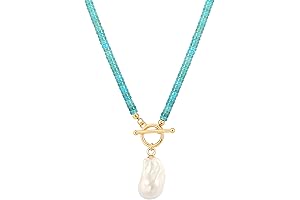 Aobei Pearl 18k Gold Delicate Pearl and Beaded Necklace