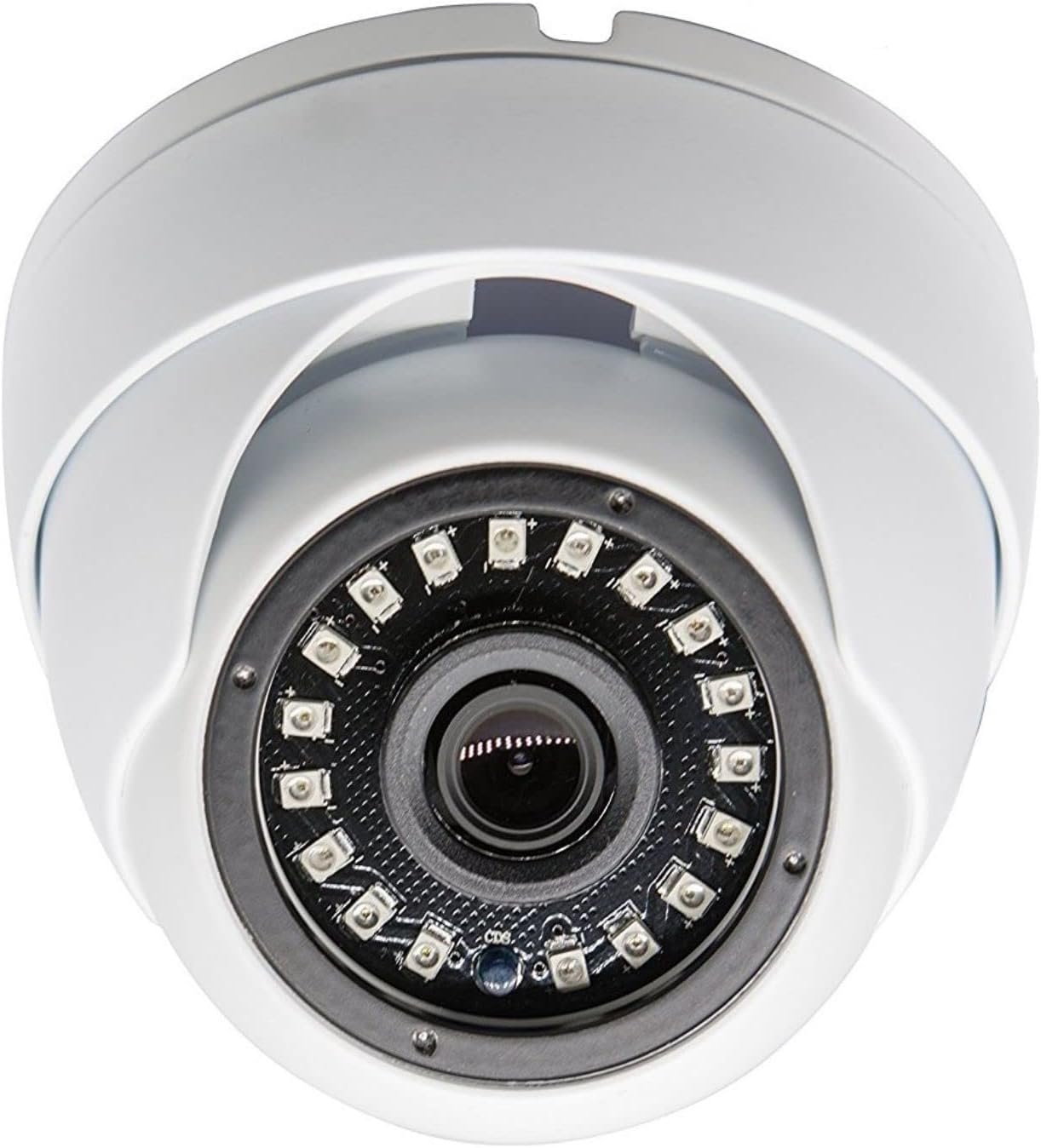 Evertech HD 1080p TVI AHD CVI Analog (960H / CVBS) Security Dome Surveillance Camera Day Night Vision Outdoor Indoor Weatherproof Metal Housing CCTV Dome Camera