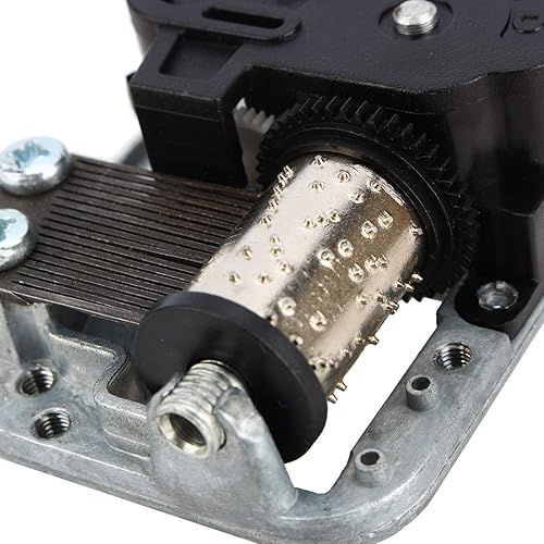 Miniatura 9 de Caja de música Spring Wind Up Musical Mecanismo Movimientos Partes Caja de música Piezas Hacer Música Kit de herramientas con 1 unids Llave 5PCS