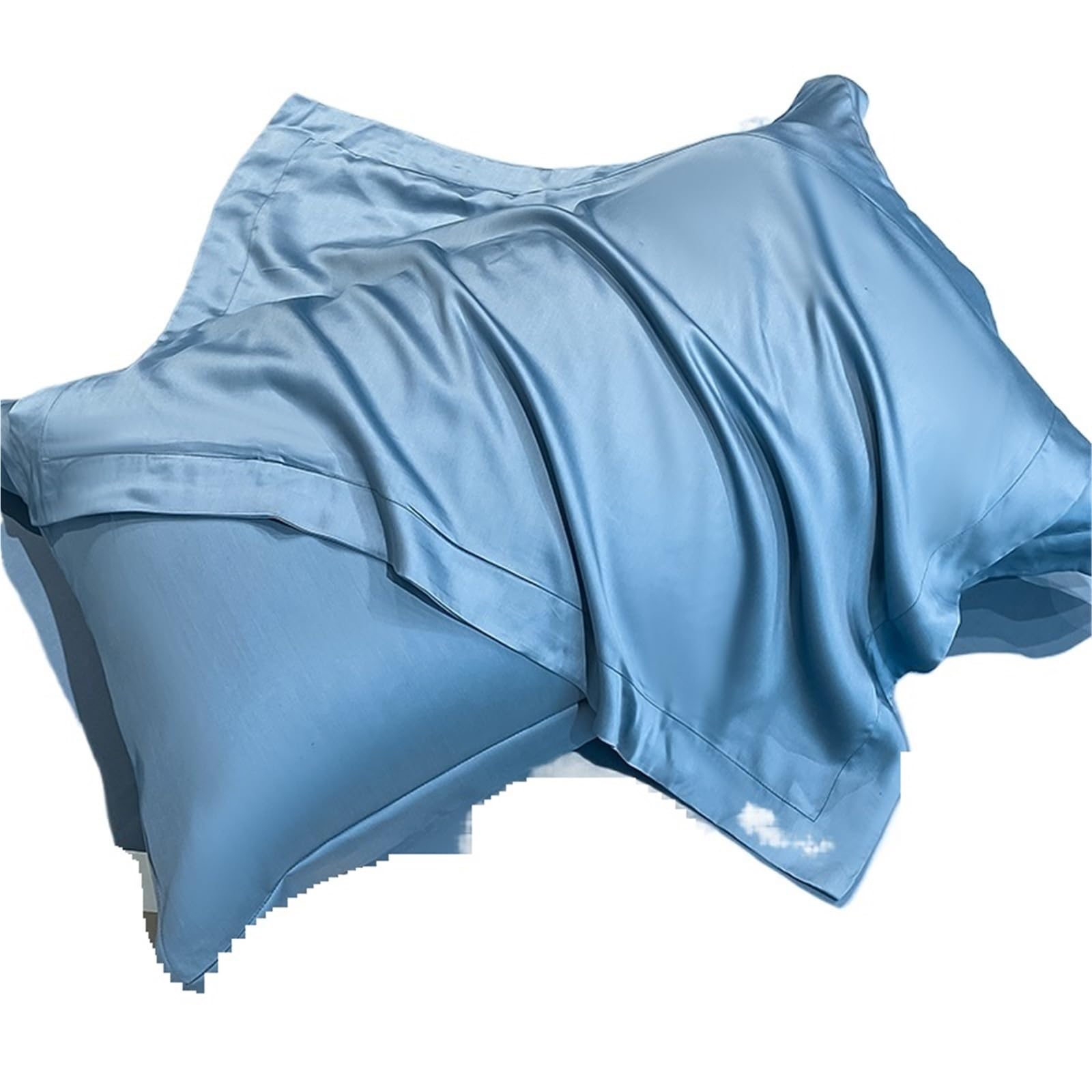 Silk pillowcase Tencel Pillowcase Summer Ice Silk Cool Pillow Case Single(Color 9)