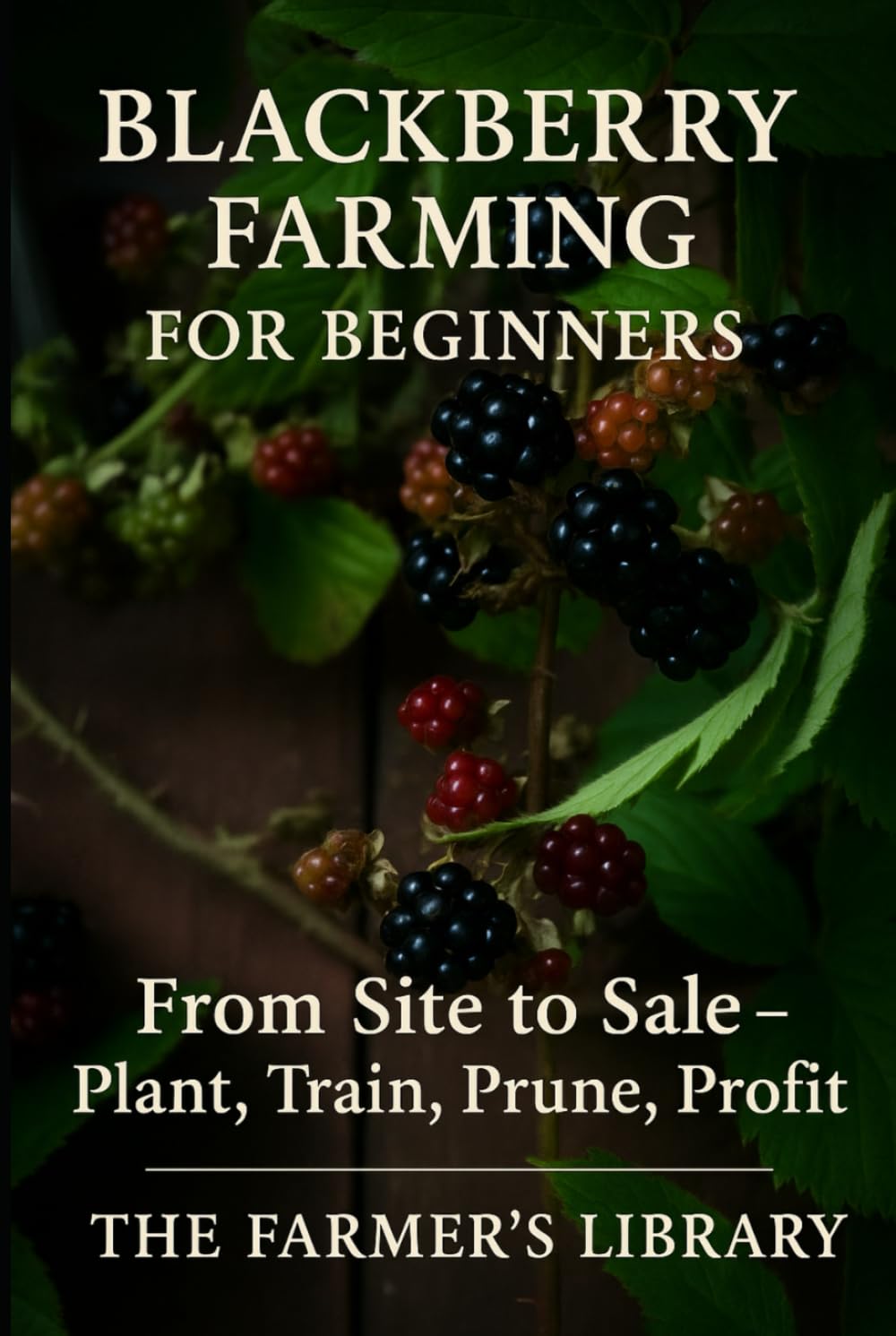 Blackberry Farming for Beginners: From Site to Sale – A Practical Guide to Planting, Training, Pruning, and Profitable Harvests