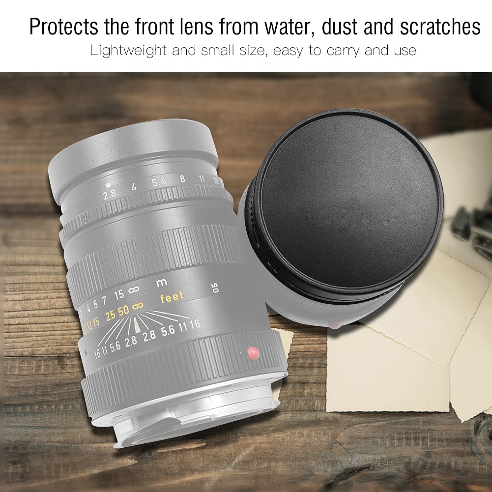 36mm Lens Metal Front Alloy Material Protective Waterproof Dustproof Cameras Photography Accessories (Black)