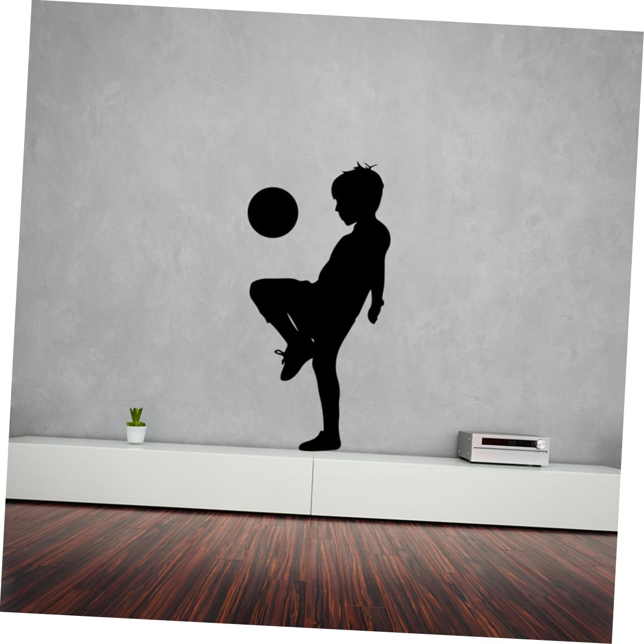 SHINEOFI 3 Pezzi Adesivi Murali Calcio per Stickers Decorativi per Camera da Letto Facili da Applicare e Personalizzabili per Decorazione Della Dei